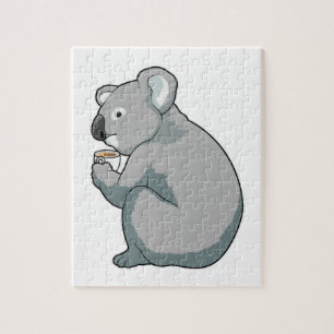 Koala Coffee Cup Jigsaw Puzzle