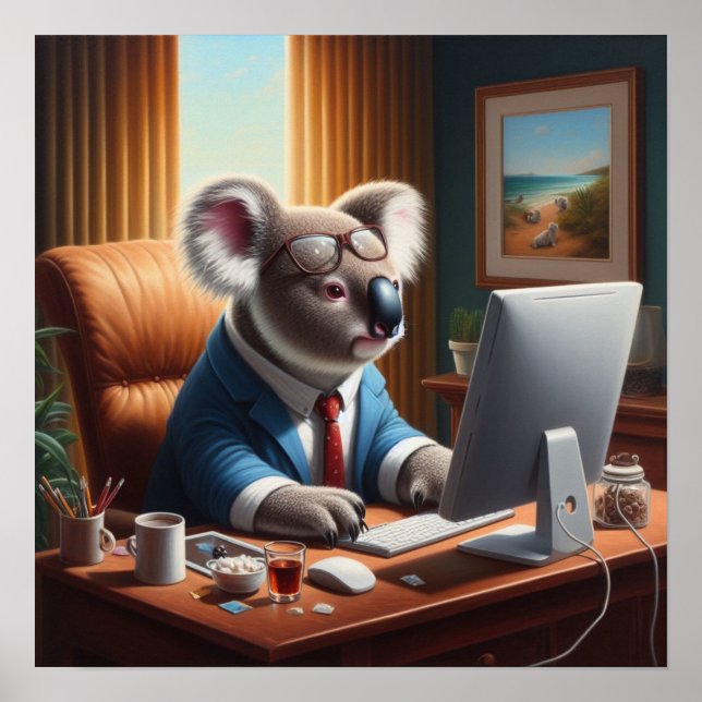 Koala Computer Poster (Front)