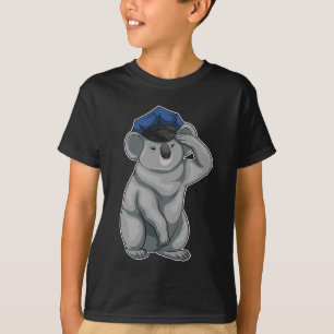 Koala Cop Police hat Police T-Shirt