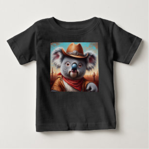 Koala Cowboy Baby T-Shirt