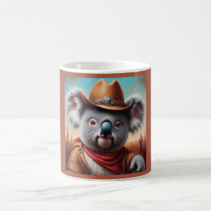 Koala Cowboy Coffee Mug