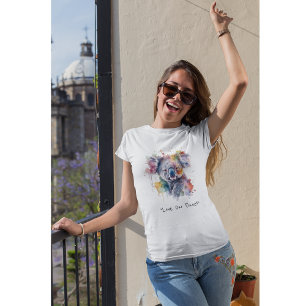 Koala Cuddles in Colour, custom T-Shirt