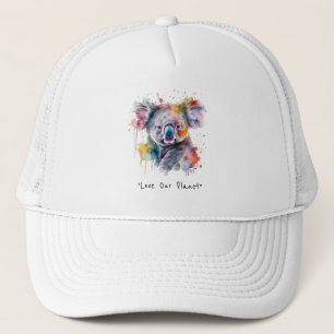 Koala Cuddles in Colour, custom Trucker Hat
