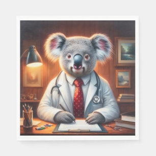 Koala Doctor Napkin