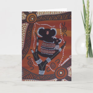 Koala Dreaming Card with Dreamtime Story