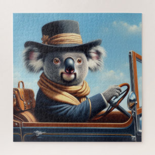 Koala Driving Jigsaw Puzzle