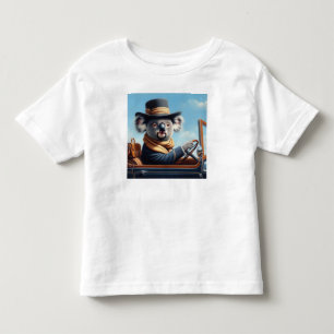 Koala Driving Toddler T-Shirt