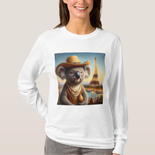 Koala Eiffel Tower T-Shirt