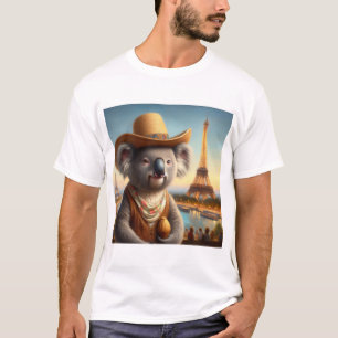 Koala Eiffel Tower T-Shirt