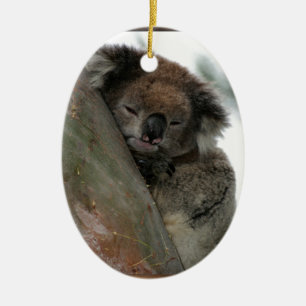 Koala - Energy Conservationist Extraordinaire! Ceramic Ornament