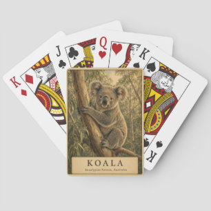 Koala Eucalyptus Forest VINTAGE Playing Cards