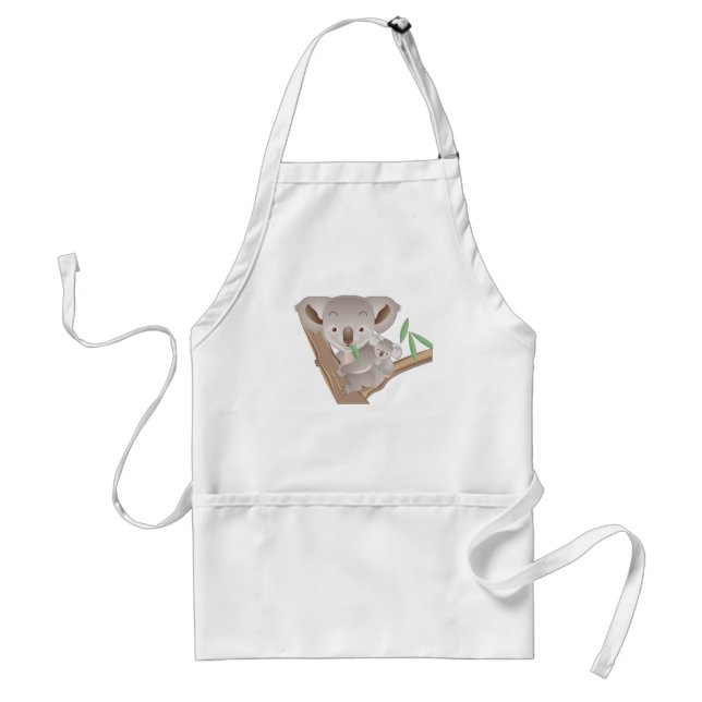 Koala Family Standard Apron (Front)