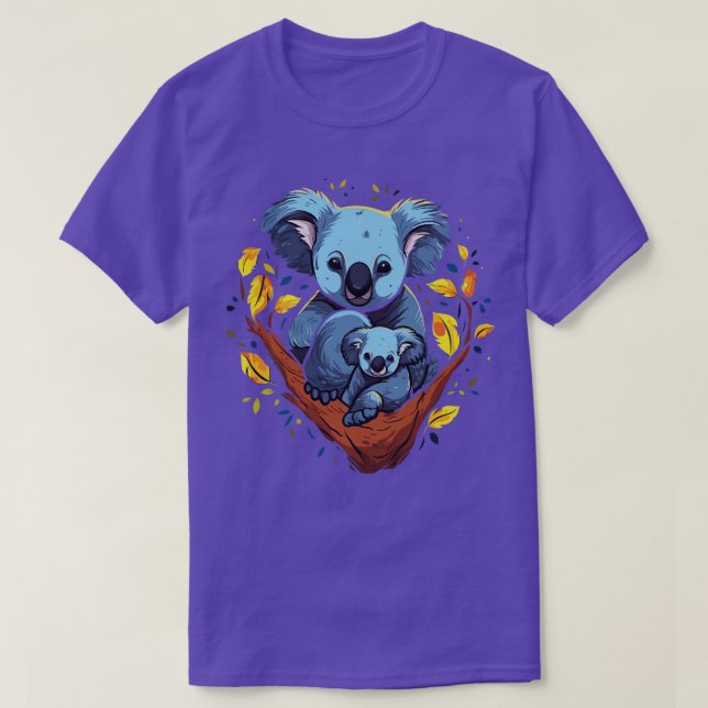 Koala Fathers Day T-Shirt (Design Front)