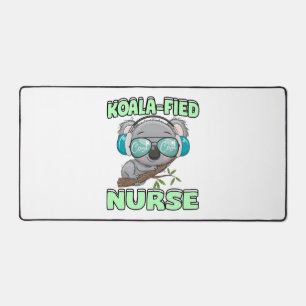 Koala-fied Nurse  Desk Mat