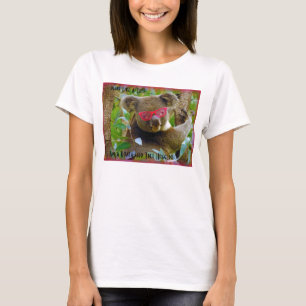 Koala-Fied Tree Hugger T-shirt