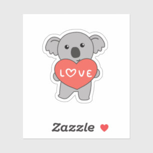 Koala For Valentine's Day Sweet Animals With