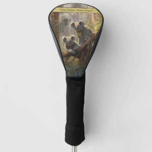 Koala Forest Dreams, custom Golf Head Cover