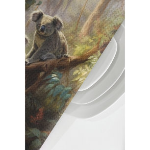 Koala Forest Dreams Tea Towel