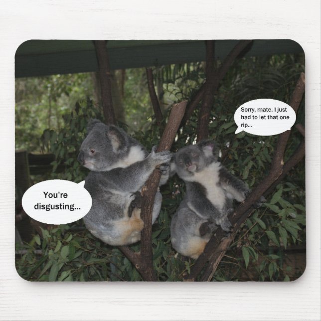 Koala fun mouse pad (Front)