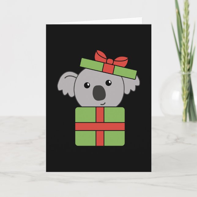 Koala Gift Cute Animals For Kids Card (Front)