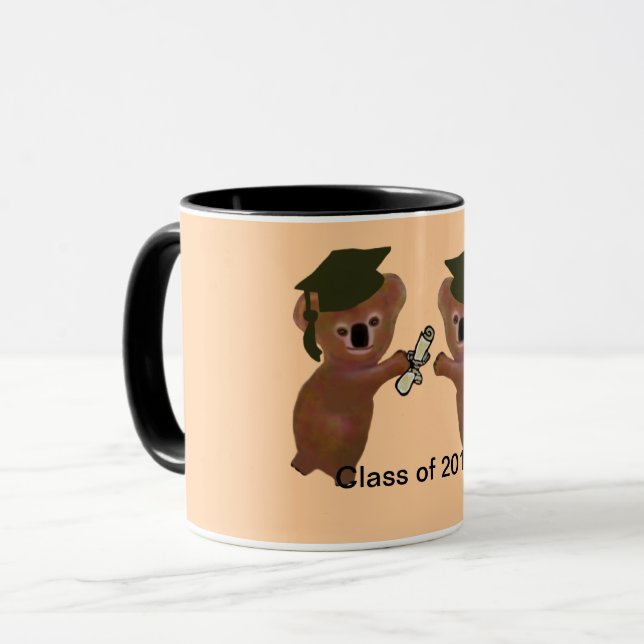 Koala Graduation Mugs (Front Left)