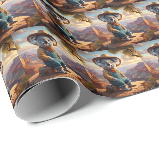 Koala Grand Canyon Wrapping Paper (Roll Corner)