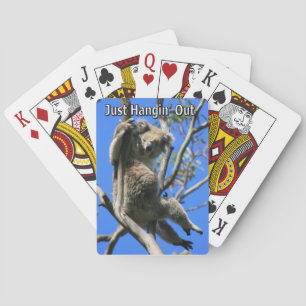 Koala Hanging Out in Australia Playing Cards