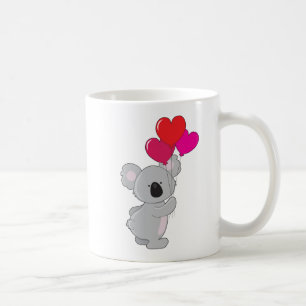 Koala Heart Balloons Coffee Mug