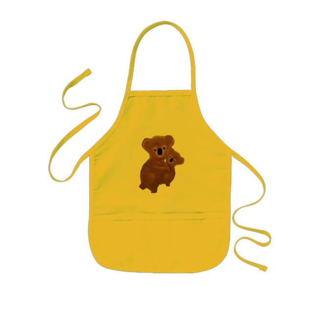 Koala Hugs Kids Apron (Front)