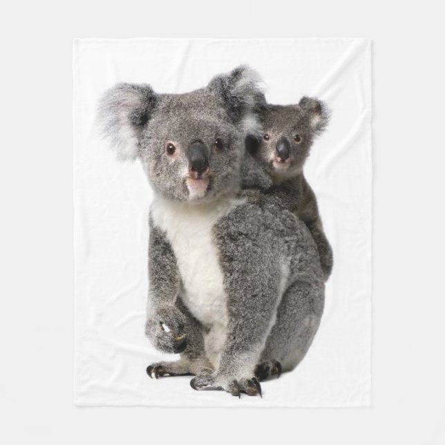 Koala image for Fleece Blanket (Front)
