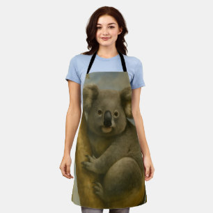 Koala in Quiet Light Apron