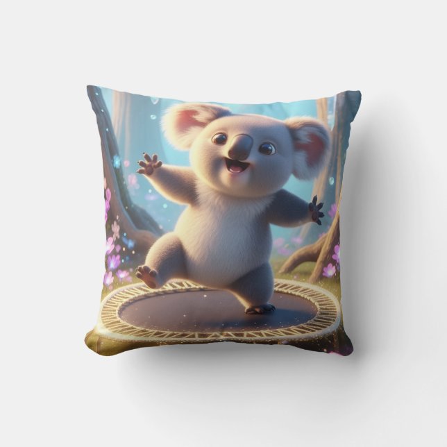 Koala in the clouds cushion (Front)