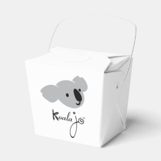 Koala Jo Take Out Box, Your Colours Favour Box