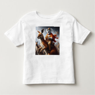 Koala Kangaroo Rider Toddler T-Shirt