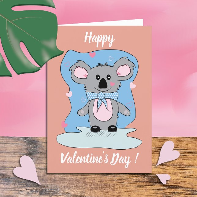 Koala Kid Valentine's Day Card (Creator Uploaded)