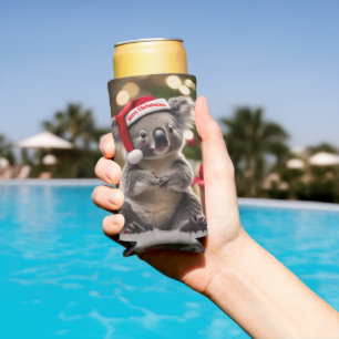 "Koala Kris Kringle: Christmas Down Under" Seltzer Can Cooler
