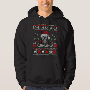 Koala-la-la Cute Koala Bear Australian Christmas U Hoodie