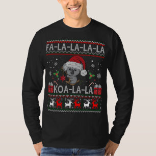 Koala-la-la Cute Koala Bear Australian Christmas U T-Shirt