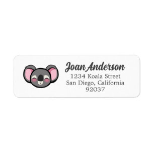 Koala Label Return Address Label