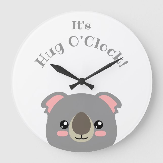 Koala Large Clock (Front)