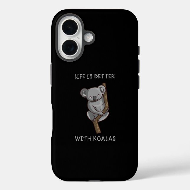 Koala - Life Is Better With Koalas Case-Mate iPhone Case (Back)