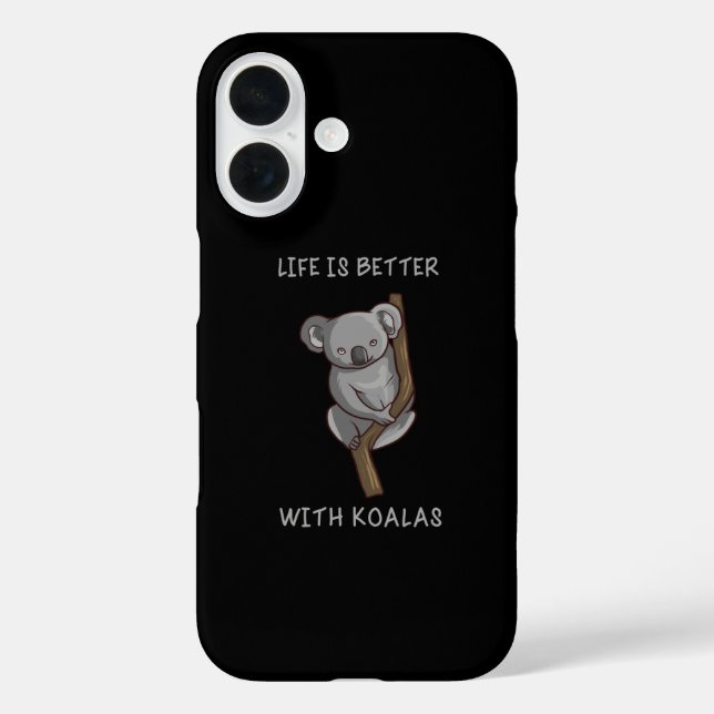 Koala - Life Is Better With Koalas Case-Mate iPhone Case (Back)