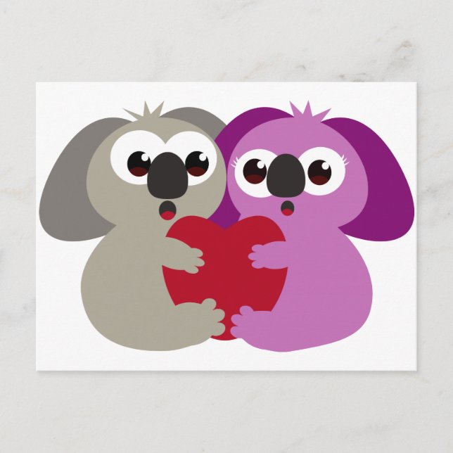 Koala Love Postcard (Front)