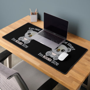 Koala Lover Women Funny Short People Koala Desk Mat