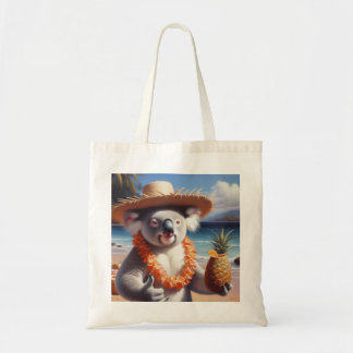 Koala Luau Tote Bag