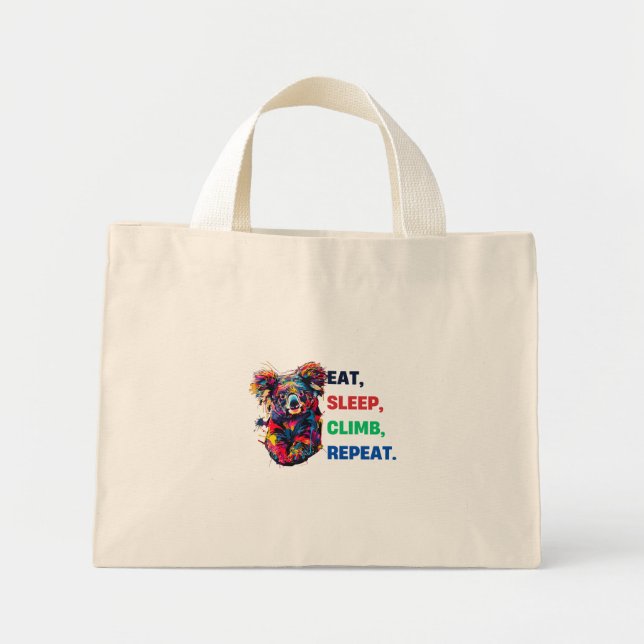 Koala Mini Tote Bag (Front)