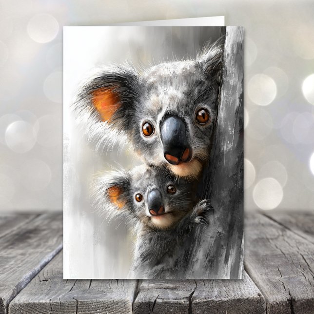 Koala Mother's Day Holiday Card (Creator Uploaded)