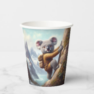 Koala Mountain Climbing Paper Cups