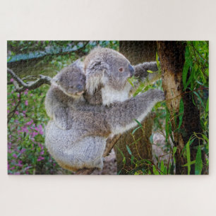 Koala mum and son jigsaw puzzle