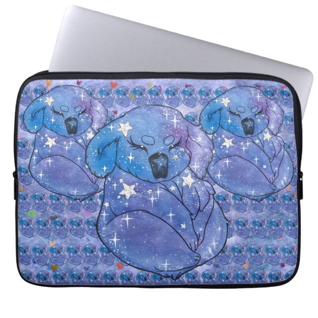 Koala named Seven Laptop Sleeve (Front)